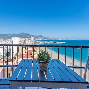 Apartment Fuengirola. Bonito En Paseo Maritimo. Espectaculares Vistas Al Mar. Primera Linea, Fuengirola
